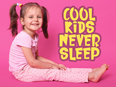 Kinder Boys - Playful Font