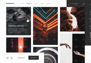 Prography personal portfolio web design