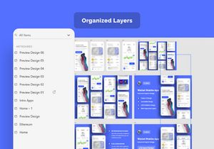 Cryptocurrency Wallet App Design