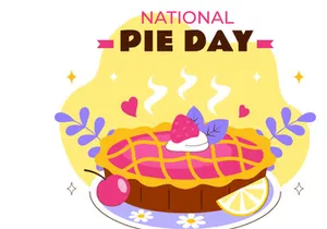 11 National Pie Day Illustration
