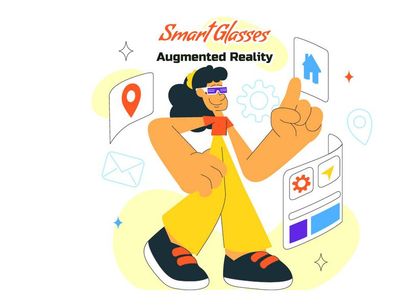 10 Smart Glasses Augmented Reality Illustration