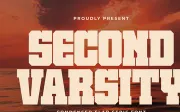 Second Varsity - Condensed Slab Serif Font
