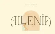 Allenia Luxurious Serif Font