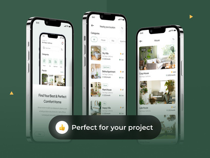 Romahku - Real Estate App UI Kit