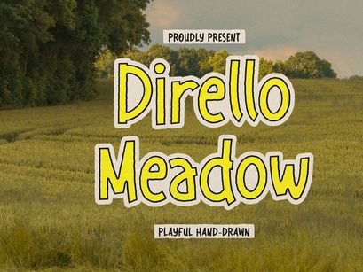 Dirello Meadow | Playful Hand Drawn