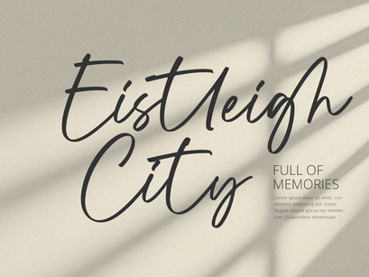 Lighten - Handwritten Script Font