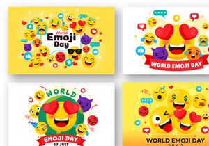14 World Emoji Day Illustration