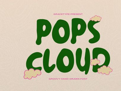 Pops Cloud | Groovy Hand Drawn