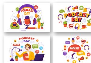 16 International Podcast Day Illustration