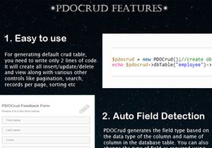 PDOCreator v1.0 – Advanced PHP CRUD application (Form Builder & Database Management)