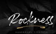 Rockness Handbrush Font