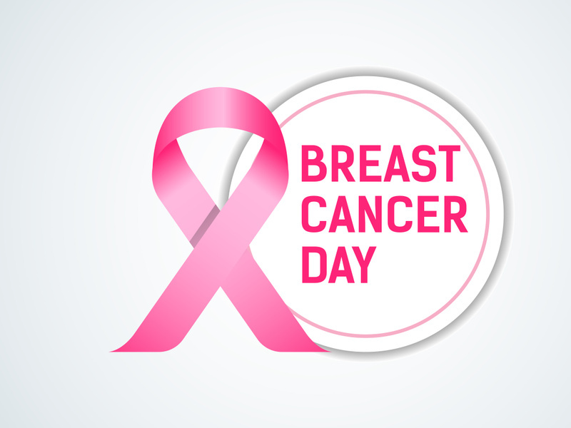 Breast cancer day. October is breast cancer awareness month.