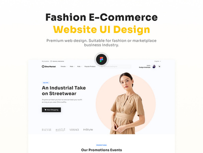 E-Commerce UI Website Design