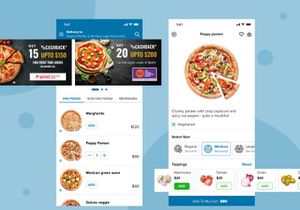 PIZZA App UI Kit.