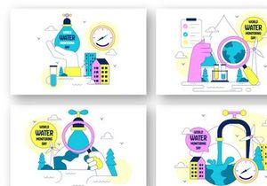 10 World Water Monitoring Day Illustration