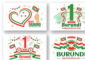 12 Burundi Independence Day Illustration