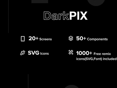 DarkPIX UI Kit