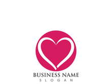 Love Vector icon illustration design Template