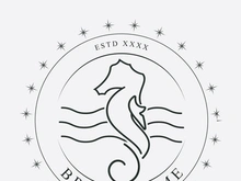 Sea horse logo