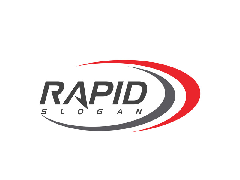 Faster icon design illustration