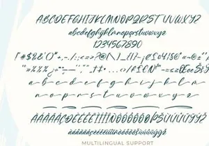 Delaghen - Handwritting Stylish Script Font