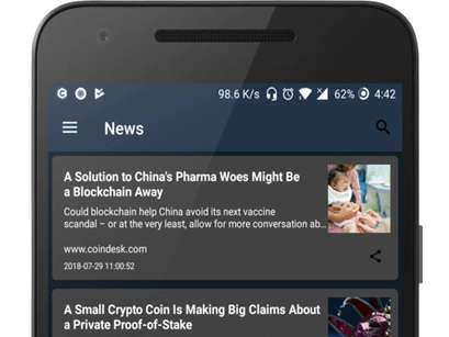 CryptoScope - Crypto Currency Tracker Android App | Blockfolio | ICO's | Admob Ads | Notifications | News v1.0