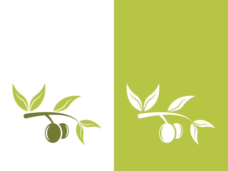 olive icon vector illustration design template