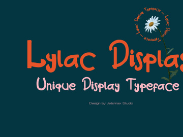 Lylac - Display Typeface preview picture