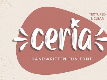 Free Ceria Handwritten Font preview picture