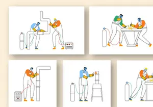 23 Welding Service Illustration
