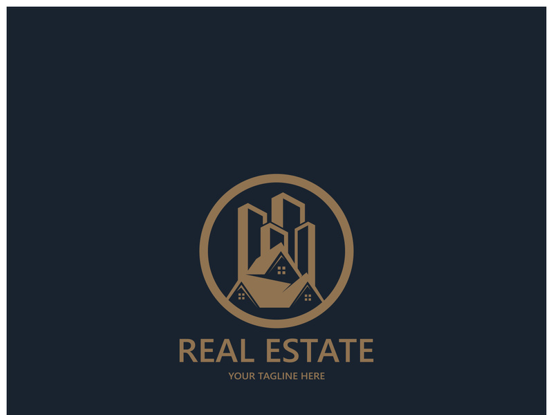 simple real estate logo design,building,skyscraper,property business,apartment,architecture vector