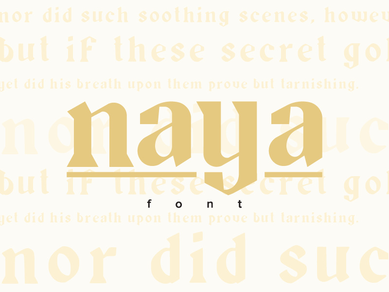 Naya Font