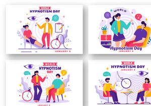 12 World Hypnotism Day Illustration