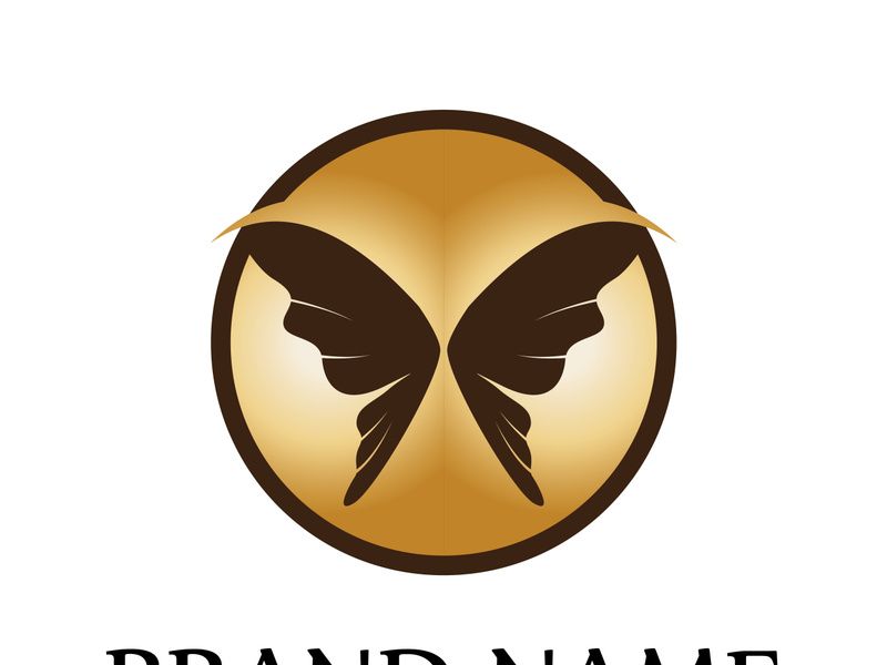 Butterfly logo design