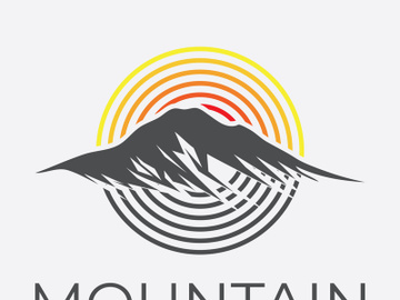 Mountain logo preview picture
