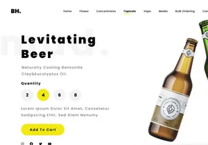 Beer Home Landing Page