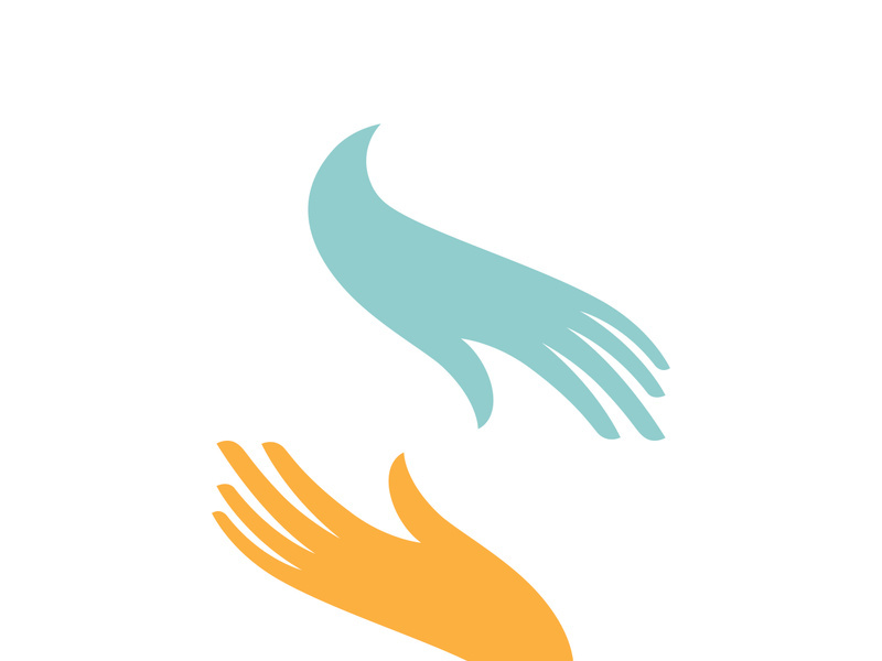 Hand Care Logo Template vector icon illustration