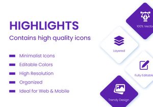 90+ Set of SEO and Web Icons