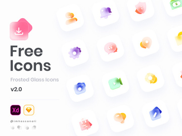 Free Glass Icons Pack preview picture