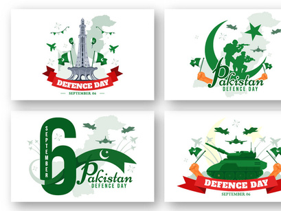 11 Pakistan Defence Day Illustration