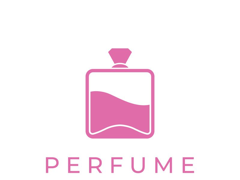 Isolated luxury perfume perfume cosmetic creative logo can be used for business, company, cosmetic and perfume shop.