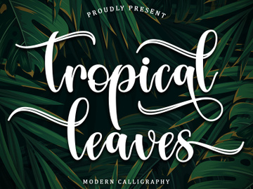 Tropical Leaves preview picture