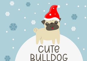 Sweet Winter - Cute Monoline Display