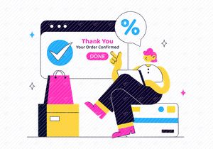 10 Order Successful Vector Illustration
