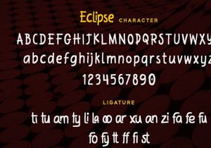 Eclipse - Display Font