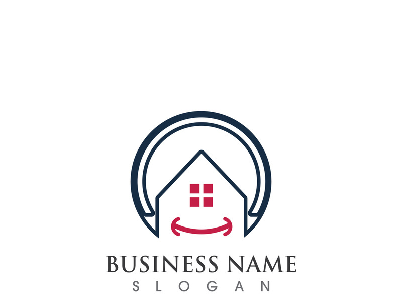 Home property  logo and symbol vector