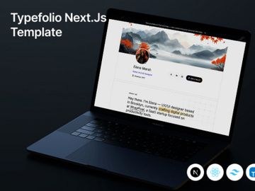 Typefolio NextJs Template preview picture