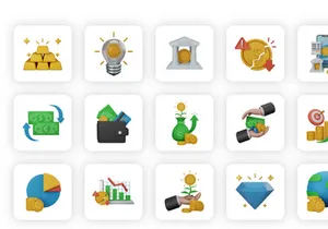 Currency 3D Illustrations Pack Vol.1
