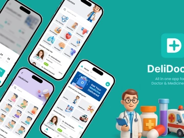 All in one Medical App | DeliDoc preview picture