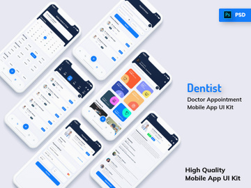 Dentist Appointment Mobile App Light Version preview picture